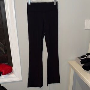 Lululemon Athletica Black Low Rise Flare Pants